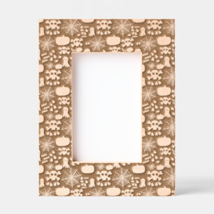 Fun Spooky Halloween Characters Etched Frames