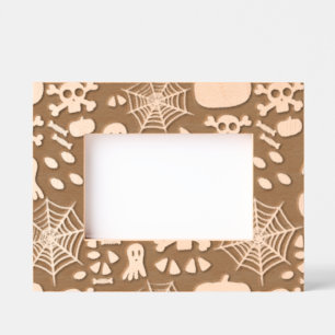 Fun Spooky Halloween Characters Etched Frames