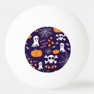 Fun Spooky Halloween Characters Ping Pong Ball