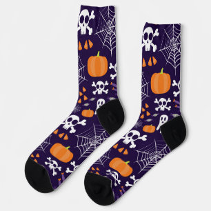 Fun Spooky Halloween Characters Socks