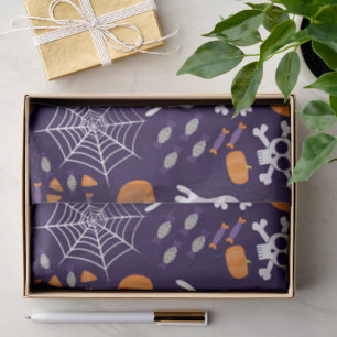 Fun Spooky Halloween Characters Tissue Paper