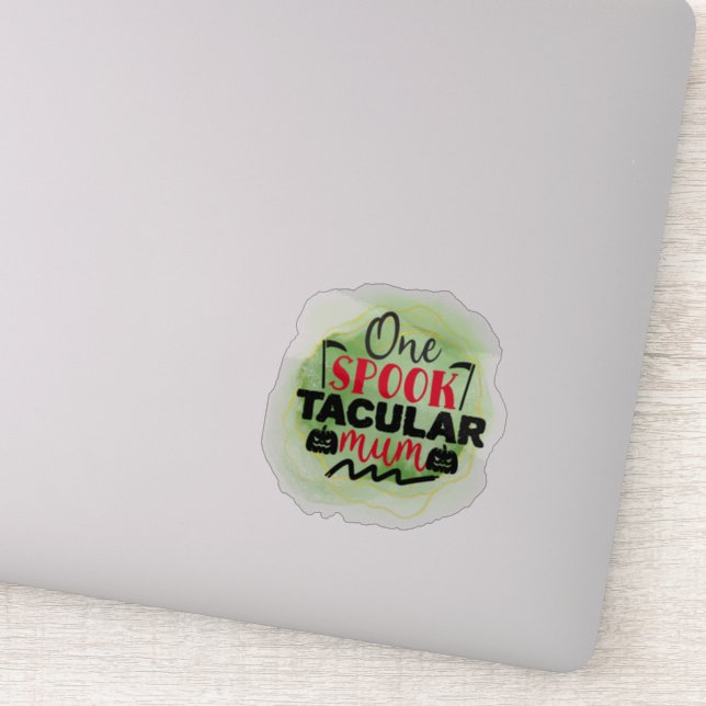 Fun, spooky Halloween quote  Sticker (Detail)
