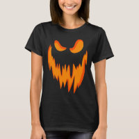 Fun Spooky Scary Pumpkin Jack O Lantern Face