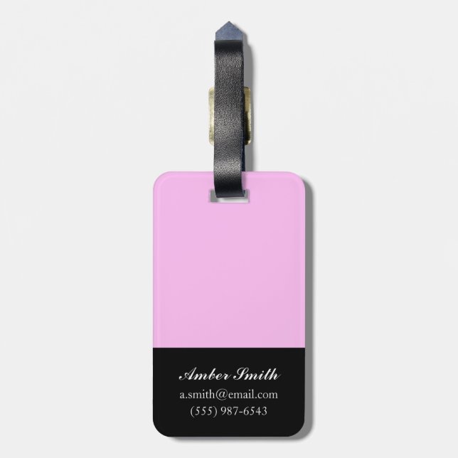 Fun Spots Luggage Tag (Back Vertical)