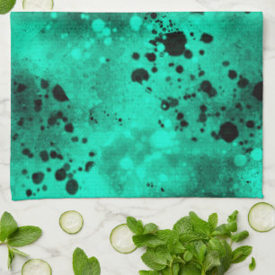 Fun spray paint effect  Tea Towel 