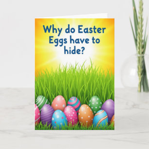 Fun Spring Question Card