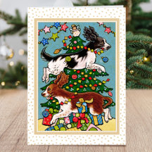 Fun Springer Spaniel Dog Christmas Custom