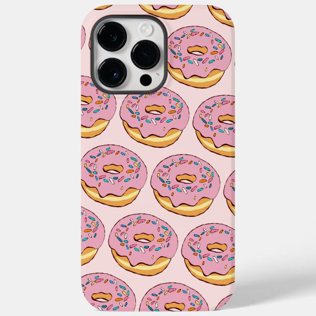 Fun Sprinkle Doughnuts iPhone Case (Back)
