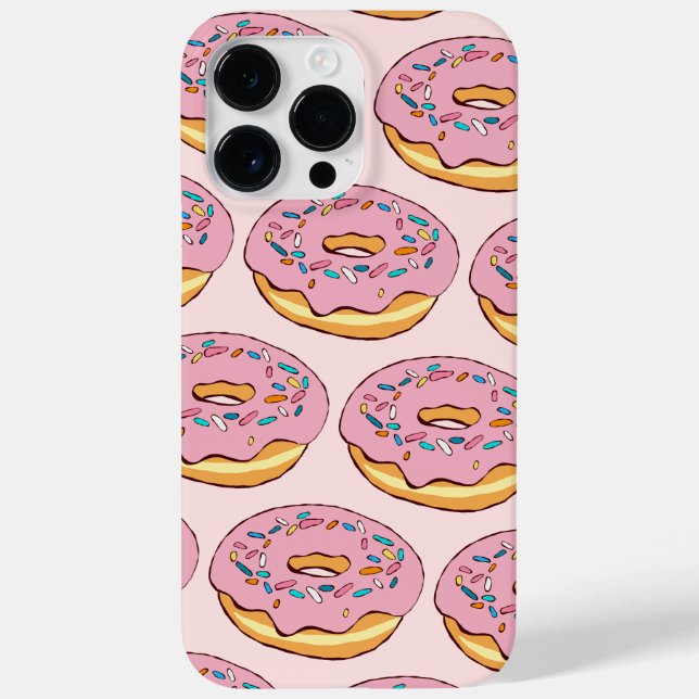 Fun Sprinkle Doughnuts iPhone Case (Back)