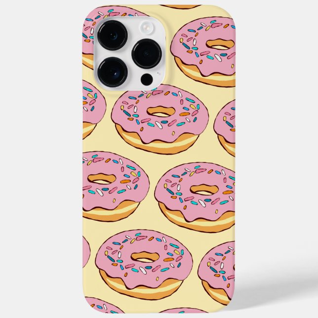 Fun Sprinkle Doughnuts iPhone Case (Back)