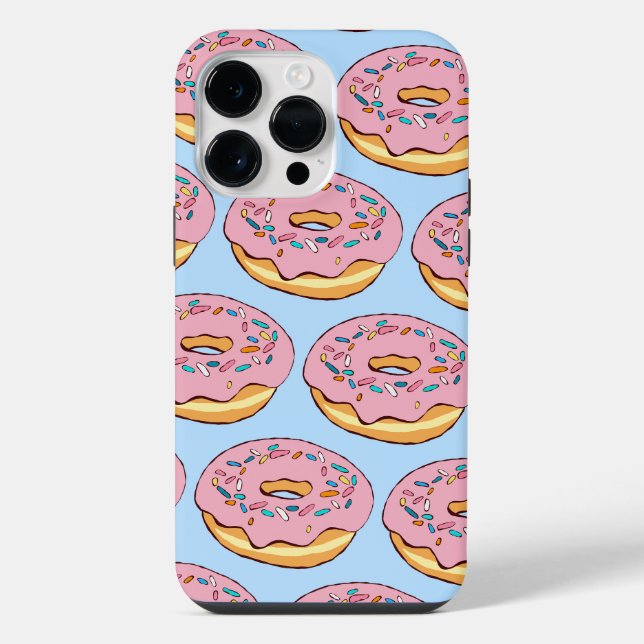 Fun Sprinkle Doughnuts iPhone Case (Back)