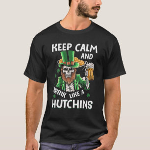 Fun St. Patrick's Day Keep Calm And Drink Like A H T-Shirt