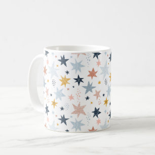 Fun Star Pattern Coffee Mug