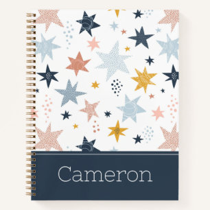 Fun Star Pattern Notebook