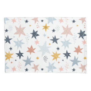 Fun Star Pattern Pillowcase