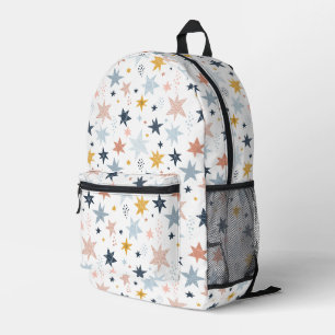 Fun Star Pattern Printed Backpack
