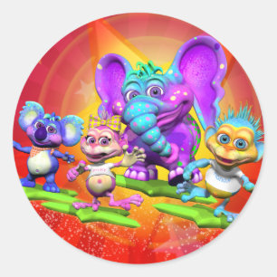 Fun Stickers with "The GiggleBellies"