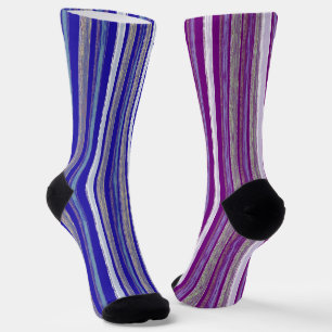 Fun Stripes Mismatched  Odd Socks 