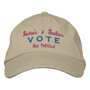 Fun Stylish Election Gear - Vote Embroidered Hat