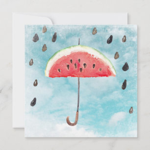 Fun Summer Fresh Melon Fruit Rain