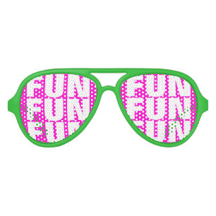 Fun summer party shades cute neon colours glasse