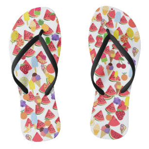 Fun Summer pattern Thongs