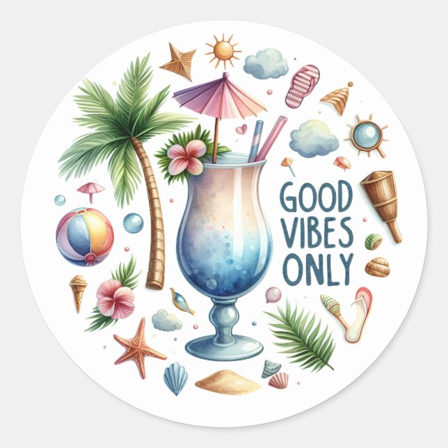 Fun  Summer Stickers (Front)