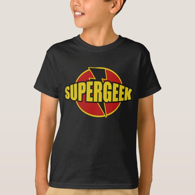 Fun SUPERGEEK Graphic TEE (Front)