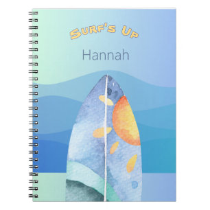 Fun Surf's Up Notebook