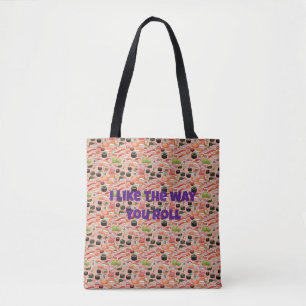 Fun sushi, nigiri, maki, Japanese theme Tote Bag