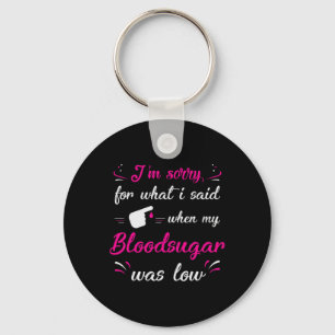 Fun T1D Diabetic Type 1 Diabetes Awareness Gifts M Key Ring