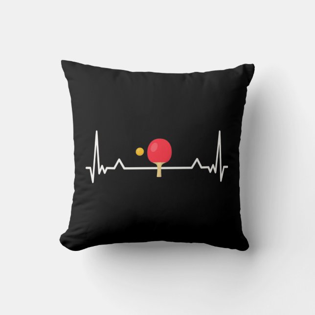 Fun Table Tennis Tee   Cushion (Front)