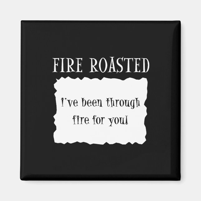 Fun Taco Sauce Group Halloween Costume Hot Fire Ro Magnet (Front)