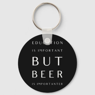 Fun Teacher Drinking Craft Beer Lover Accessories Key Ring