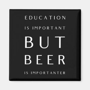Fun Teacher Drinking Craft Beer Lover Accessories Magnet