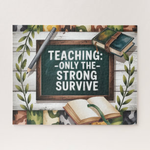Fun Teacher Strong Jigsaw Puzzle