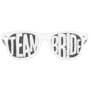 Fun Team Bride Bachelorette Party Favours Retro Sunglasses
