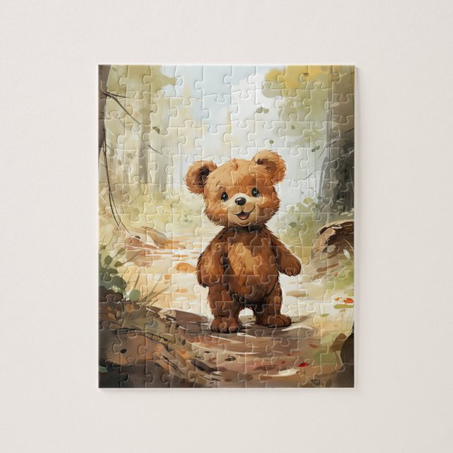Fun Teddy Bear Themed Children's Puzzle (Vertical)