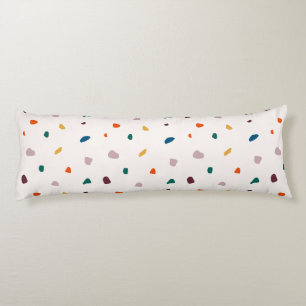 Fun Terrazzo Print Body Pillow