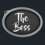 FUN, THE BOSS BELT BUCKLE<br><div class="desc">An ideal gift for your boss or a fun gift for your partner.</div>