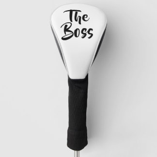 FUN, THE BOSS GOLF HEAD COVER