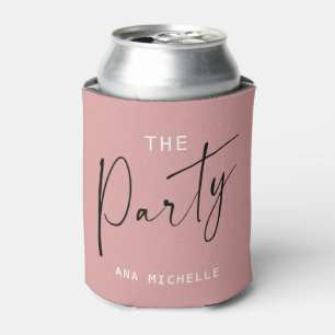 Fun The Party Bachelorette Group Party Name Can Cooler