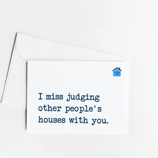 Fun Thinking of You Just Because Realtor Card