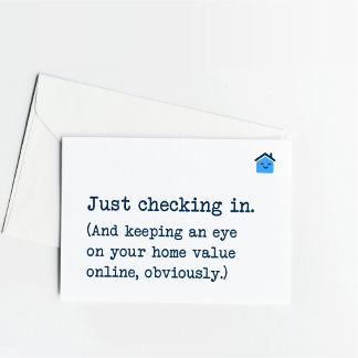 Fun Thinking of You Just Because Realtor Card
