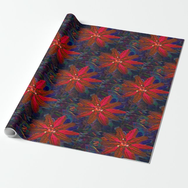 Fun Time Fleurs....... Wrapping Paper (Unrolled)