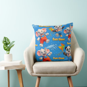 Fun time premium throw pillow