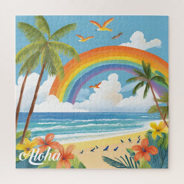 Fun time tropical puzzle (Vertical)