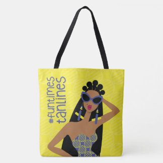 Fun Times Tan Lines Shoulder Tote