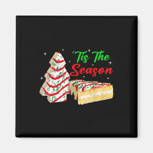 Fun Tis The Season Christmas Tree Cakes Debbie Magnet