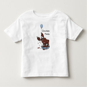Fun Toddler T-shirt, Chocolate Moose Toddler T-Shirt